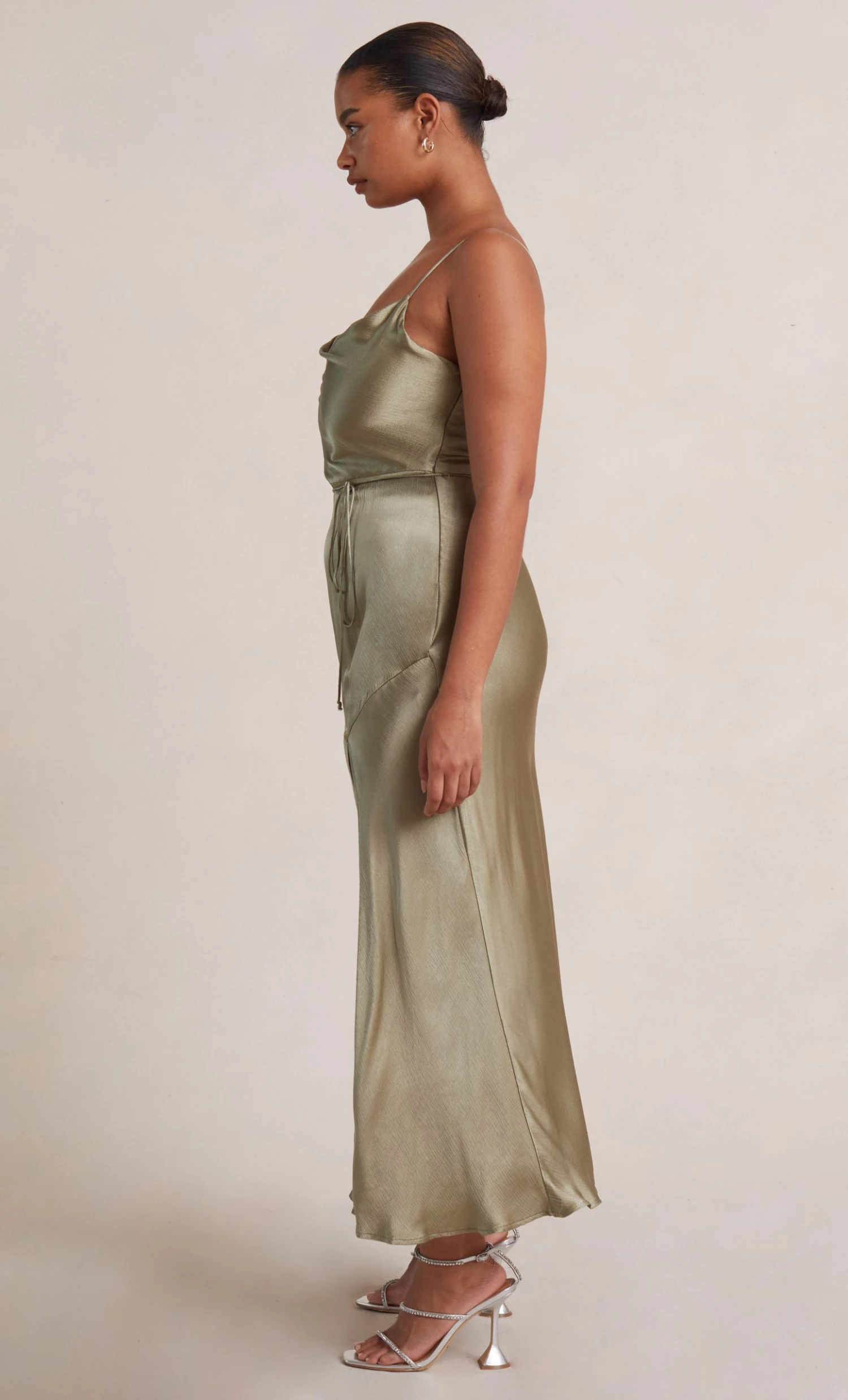 Bec&Bridge MOON DANCE MIDI DRESS - SAGE Australian Made 3 Bec&Bridge MOON DANCE MIDI DRESS - SAGE Australian Made