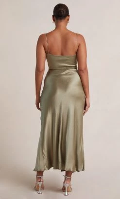 Bec&Bridge MOON DANCE MIDI DRESS - SAGE Australian Made 8 Bec&Bridge MOON DANCE MIDI DRESS - SAGE Australian Made