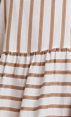 Bec&Bridge DALLAS MIDI DRESS - STRIPE 9 Bec&Bridge DALLAS MIDI DRESS - STRIPE