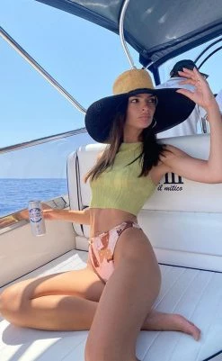 Bec&Bridge Tops PLISSE TOP - PISTACHIO