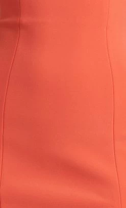 Bec&Bridge NEW CECILY MINI DRESS - BLOOD ORANGE