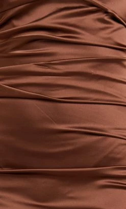 Bec&Bridge HEATHER MINI DRESS - COGNAC