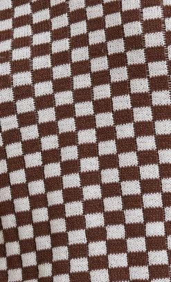 Bec&Bridge Bottoms GERI KNIT SHORT - CHECK