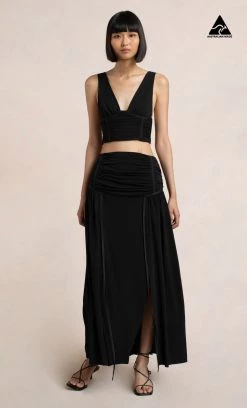 Bec&Bridge Tops GWEN TOP - BLACK