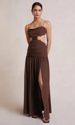 Bec&Bridge Dresses MINX MIDI DRESS - COPPER