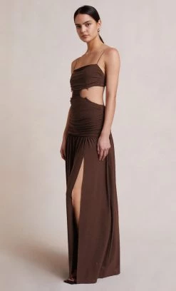 Bec&Bridge Dresses MINX MIDI DRESS - COPPER