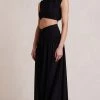 Bec&Bridge Bottoms MINX MAXI SKIRT - BLACK