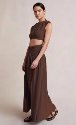 Bec&Bridge Bottoms MINX MAXI SKIRT - COPPER