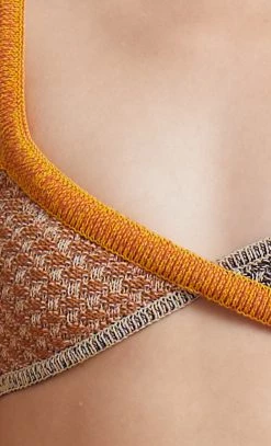 Bec&Bridge PATCHWORK KNIT BRA - MULTI 13 Bec&Bridge PATCHWORK KNIT BRA - MULTI