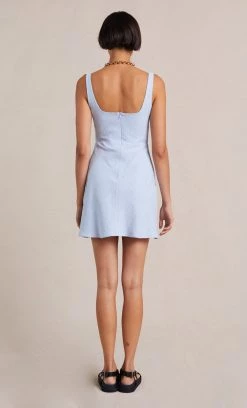 Bec&Bridge PHOEBE MINI DRESS - SKY BLUE