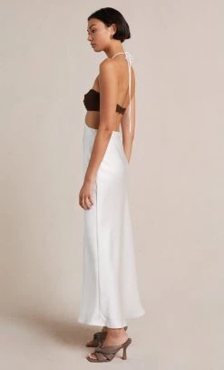 Bec&Bridge NADIA CUT OUT DRESS - IVORY