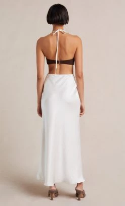 Bec&Bridge NADIA CUT OUT DRESS - IVORY