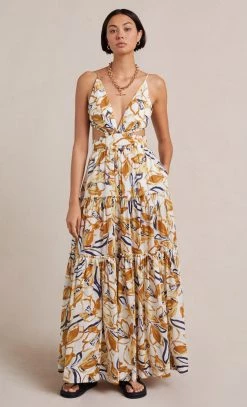Bec&Bridge EUGENIE MAXI DRESS - PRINT
