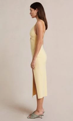 Bec&Bridge Dresses JOSETTE MIDI DRESS - BUTTER