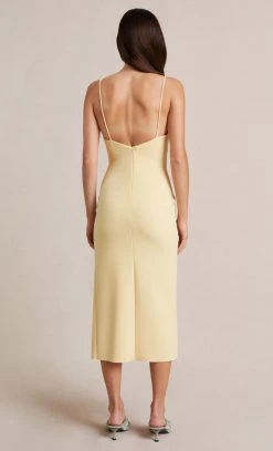 Bec&Bridge Dresses JOSETTE MIDI DRESS - BUTTER