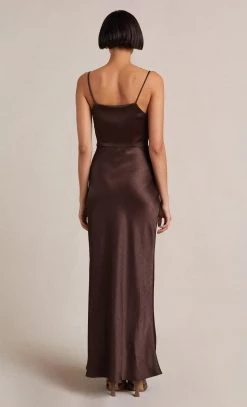 Bec&Bridge NADIA MAXI DRESS - CHOCOLATE