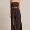 Bec&Bridge JOELENE MAXI DRESS - COGNAC Dresses