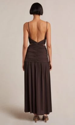 Bec&Bridge JOELENE MAXI DRESS - COGNAC Dresses