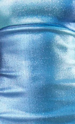 Bec&Bridge LETS DANCE MINI DRESS - MALIBU BLUE