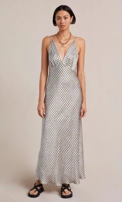 Bec&Bridge Dresses FRANKIE V DRESS - PRINT