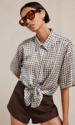 Bec&Bridge Tops FRANKIE SHIRT - PRINT