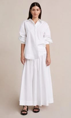Bec&Bridge ALITA SHIRT - IVORY Tops