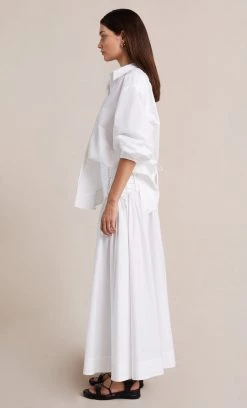 Bec&Bridge ALITA SHIRT - IVORY Tops