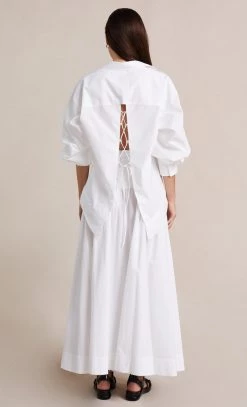 Bec&Bridge ALITA SHIRT - IVORY Tops