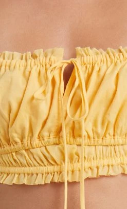 Bec&Bridge Tops ALEXANDRA TOP - STRAW