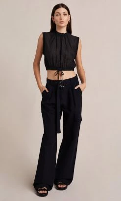 Bec&Bridge PAPILLON TOP - BLACK Tops