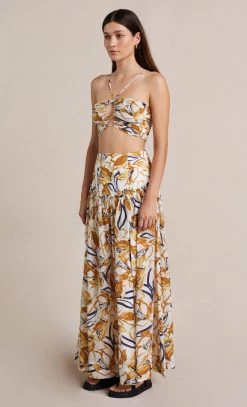 Bec&Bridge EUGENIE MAXI SKIRT - PRINT Bottoms