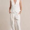 Bec&Bridge FLETCHER VEST - IVORY Tops