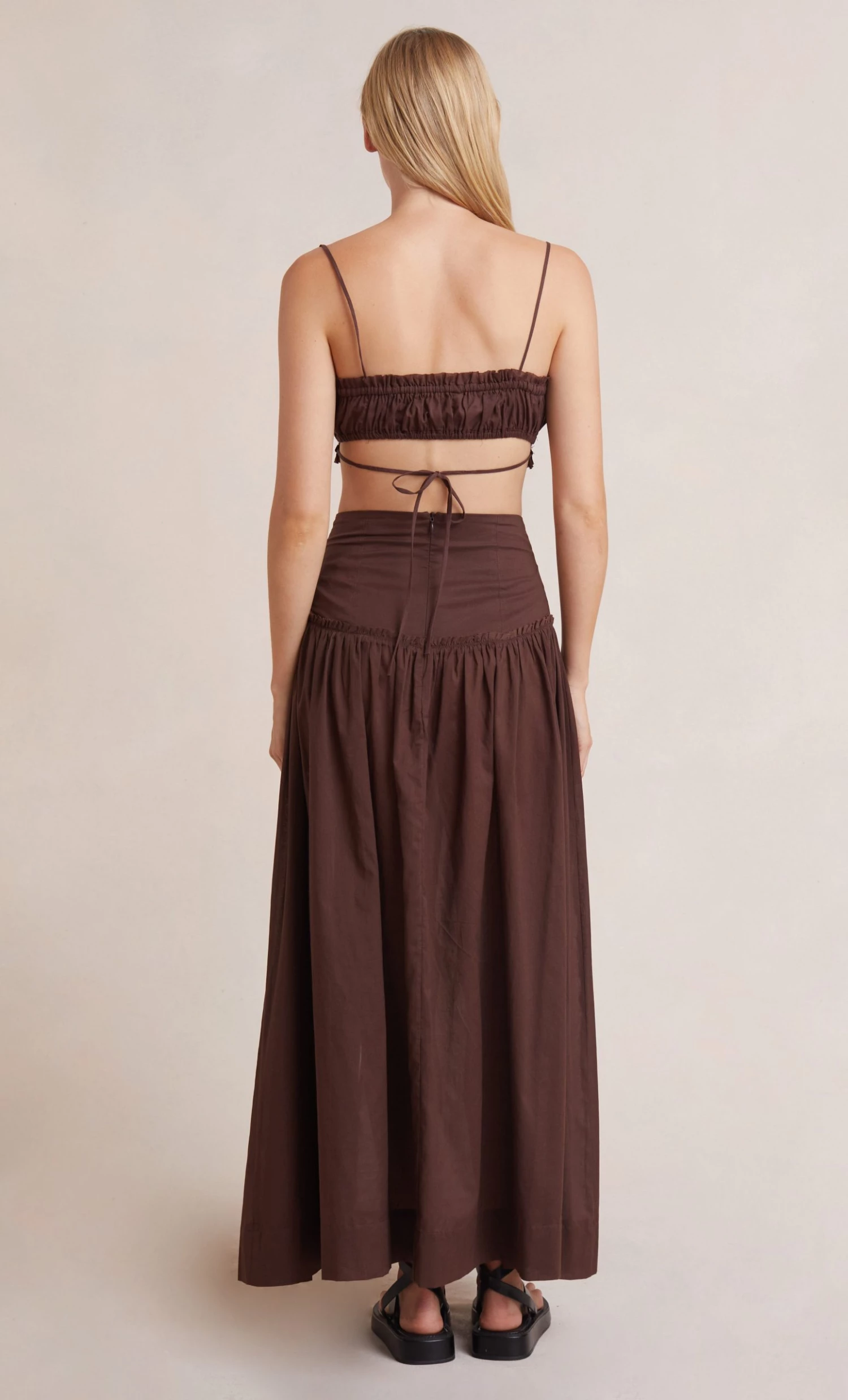 Bec&Bridge ALEXANDRA MAXI SKIRT - CHOCOLATE Bottoms 4 Bec&Bridge ALEXANDRA MAXI SKIRT - CHOCOLATE Bottoms