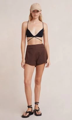 Bec&Bridge AXEL SHORT - CHOCOLATE