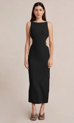 Bec&Bridge CAMMI CUT OUT DRESS - BLACK