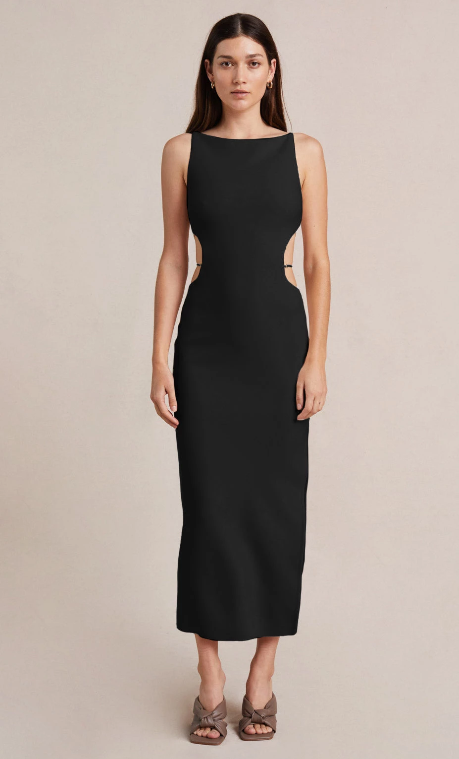 Bec&Bridge CAMMI CUT OUT DRESS - BLACK 1 Bec&Bridge CAMMI CUT OUT DRESS - BLACK