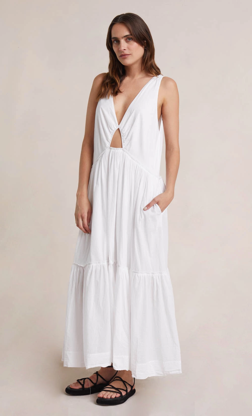 Bec&Bridge FELICE MAXI DRESS - IVORY 2 Bec&Bridge FELICE MAXI DRESS - IVORY