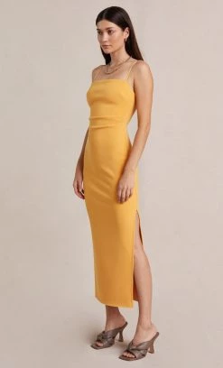 Bec&Bridge CAMMI TUCK DRESS - MARIGOLD