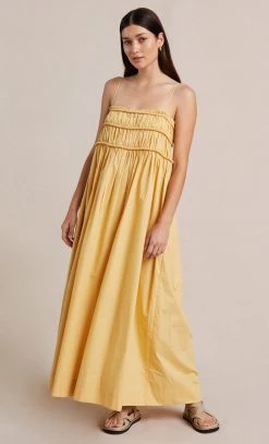 Bec&Bridge Dresses ELI MAXI DRESS - STRAW