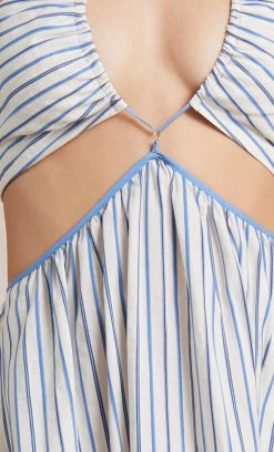 Bec&Bridge LUCIA CUT OUT MAXI DRESS - STRIPE Dresses