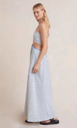 Bec&Bridge LUCIA CUT OUT MAXI DRESS - STRIPE Dresses