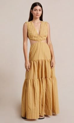 Bec&Bridge Dresses LILIANA MAXI DRESS - STRIPE