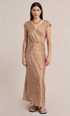 Bec&Bridge CASABLANCA WRAP MAXI DRESS - PRINT Dresses