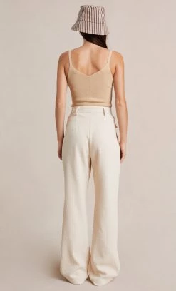 Bec&Bridge BILLY PANT - NATURAL Bottoms