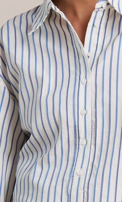Bec&Bridge LUCIA SHIRT - STRIPE Tops