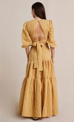 Bec&Bridge LILIANA LONG SLEEVE TOP - STRIPE