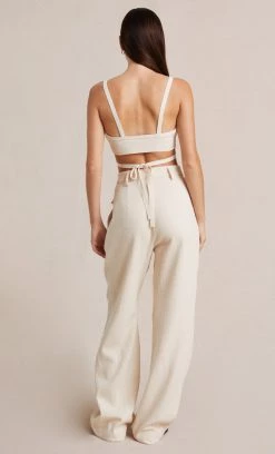 Bec&Bridge AMALIA KNIT TWIST TOP - CREAM Tops 8 Bec&Bridge AMALIA KNIT TWIST TOP - CREAM Tops