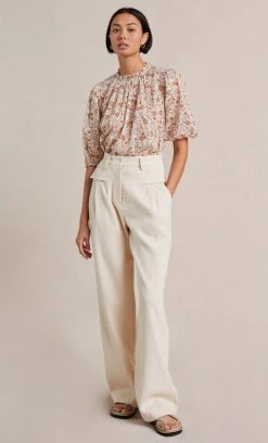 Bec&Bridge JANICE SHORT SLEEVE BLOUSE - PRINT Tops