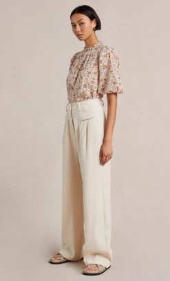 Bec&Bridge JANICE SHORT SLEEVE BLOUSE - PRINT Tops