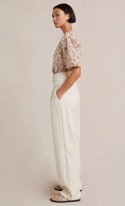 Bec&Bridge JANICE SHORT SLEEVE BLOUSE - PRINT Tops